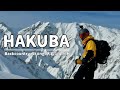 北アルプス 唐松岳八方尾根南面『大岩シュート』【山スキー・バックカントリースキー・雪山登山】