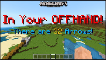 Minecraft Bedrock - How To Detect Item In Offhand! (Mobile/Xbox/PS/Windows/Switch)