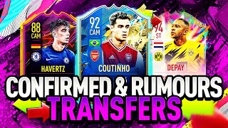 FIFA 21 | SUMMER 2020 CONFIRMED TRANSFERS & RUMOURS! (FT. COUTINHO, DEPAY, KAI HAVERTZ & MORE!)