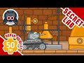 Secret Lab. Steel Monsters engage in Battle. Cartoons About Tanks