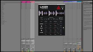 Creating groovy pads with Sweetsonics LASER sidechainer plugin
