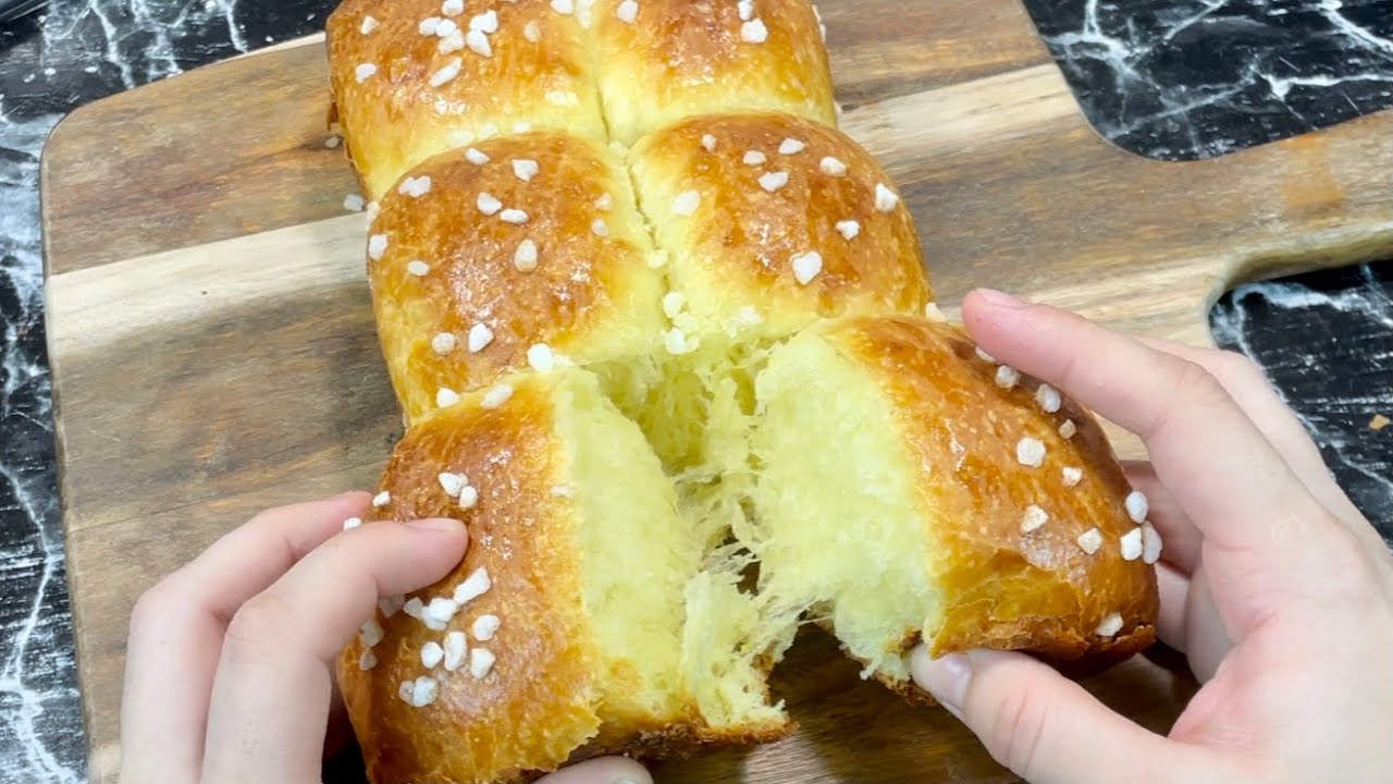 ВОТ КАК ПРИГОТОВИТЬ НАНТЕР БРИОШ БЕЗ РОБОТА 🍞 Рецепт настоящего пекаря