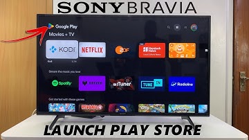 How To Open Google Play Store On Sony Smart TV