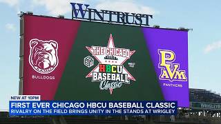 Inaugural Chicago HBCU Baseball Classic held at Wrigley Field: 'A blessing and an honor'