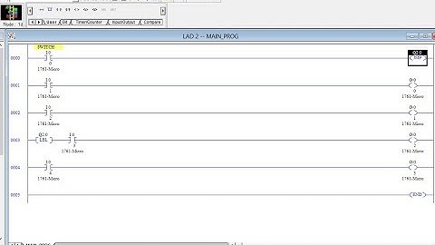 PLC -  RSLOGIX 500 :-  JMP - LBL INSTRUCTION   #plc#rslogix#ladderlogic