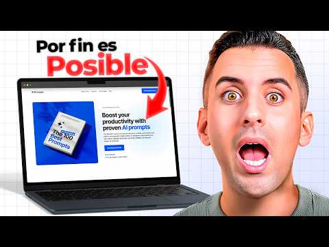 Crea una Página Web con IA desde cero (y personalizada) | Tutorial OnePage 2026