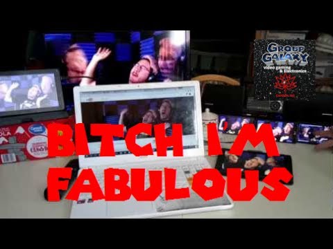 bitch I'm fabulous multi screens at once/Epic Sax Guy
