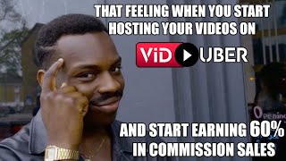 Viduber overview video of video hosting streaming creating software