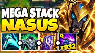 WHO NEEDS KILL ON NASUS JUST STACK LIKE CRAZY AND ONE SHOT TURRETS!
