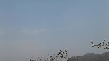 Rc twin boom pusher plane