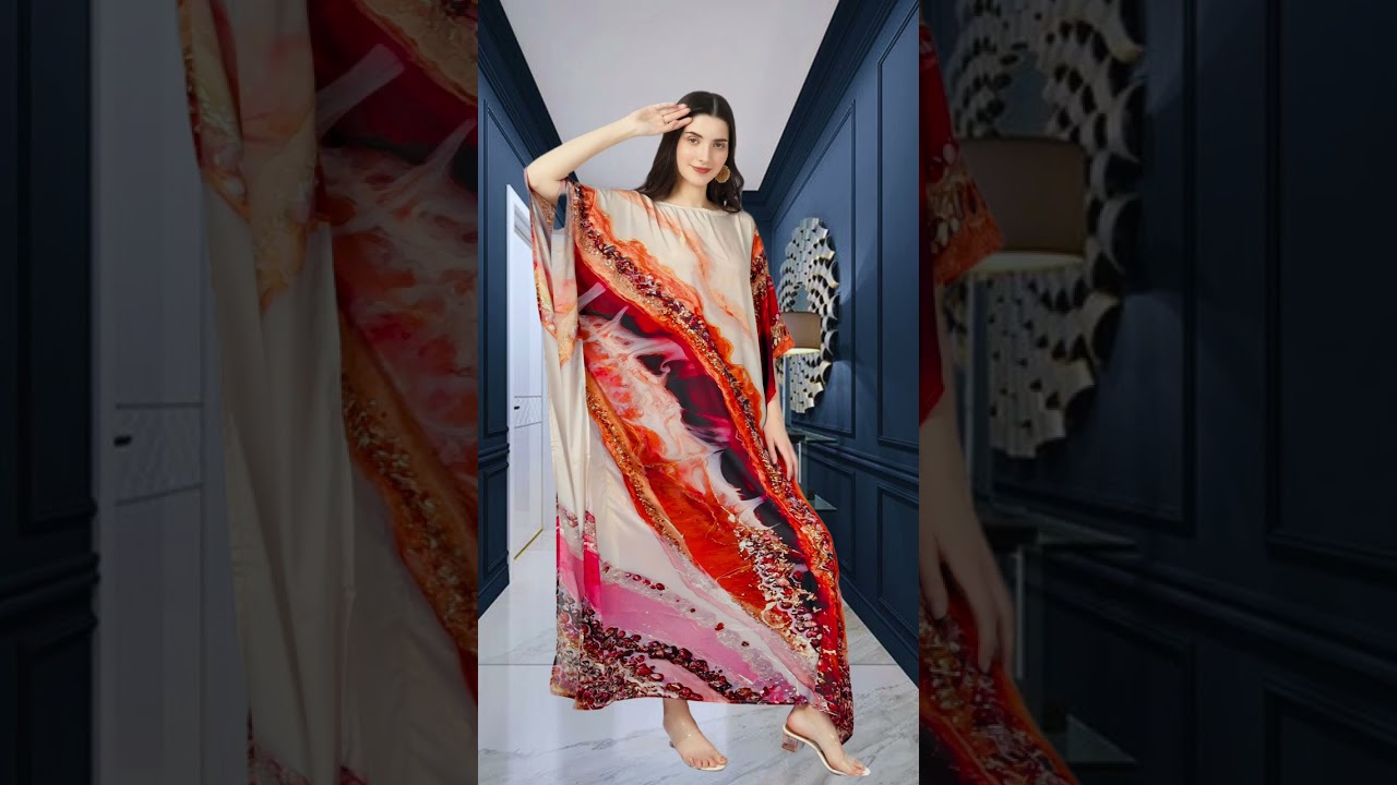 Transform Your Wardrobe with Stylish Silk Kaftan Collection