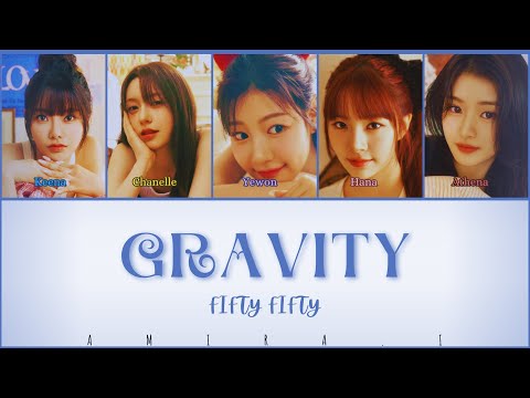Fifty Fifty (피프티 피프티) “Gravity" Colour Coded Lyrics HAN/ROM/ENG