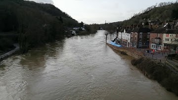 Ironbridge Emergency Evacuation Flood Barriers Breached 26 February 2020