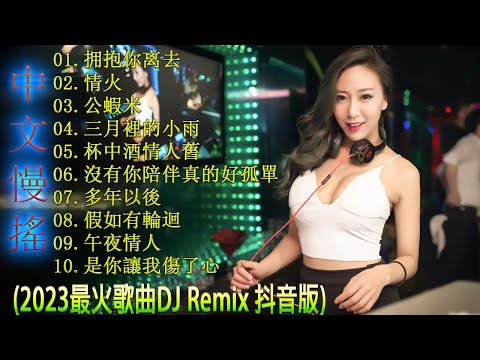 最好的音樂Chinese DJ【拥抱你离去 ♪ 情火 ♪ 公蝦米 ♪ 三月裡的小雨 ♪ 杯中酒情人舊...】DJ REMIX 舞曲 | 年最劲爆的DJ歌曲 | 2023最火歌曲DJ Remix 抖音版