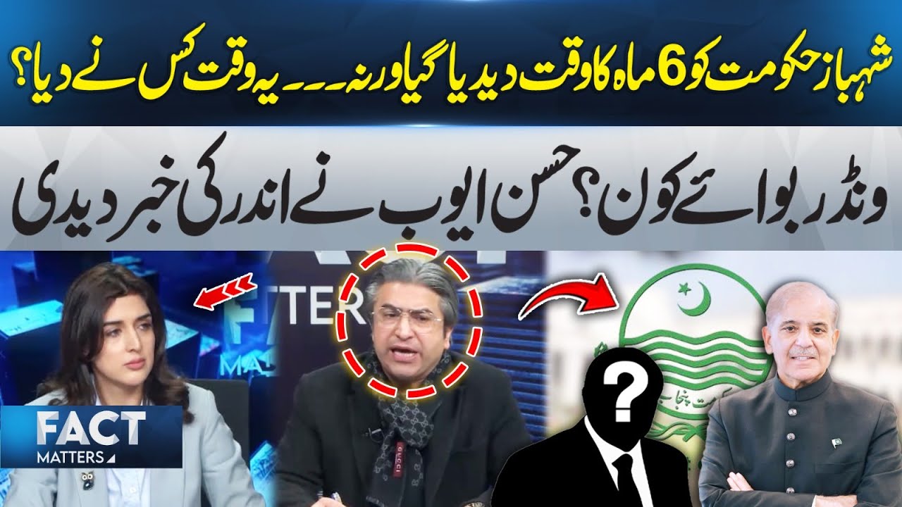 Shehbaz Govt Given 6 Months… But By Whom? Who Is Wonder Boy? Hassan Ayub Revealed | Fact Matters