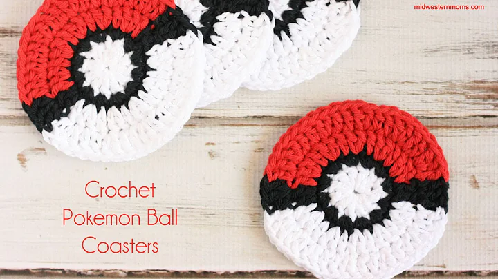 Master the Art of Crocheting Pokemon Ball Coasters