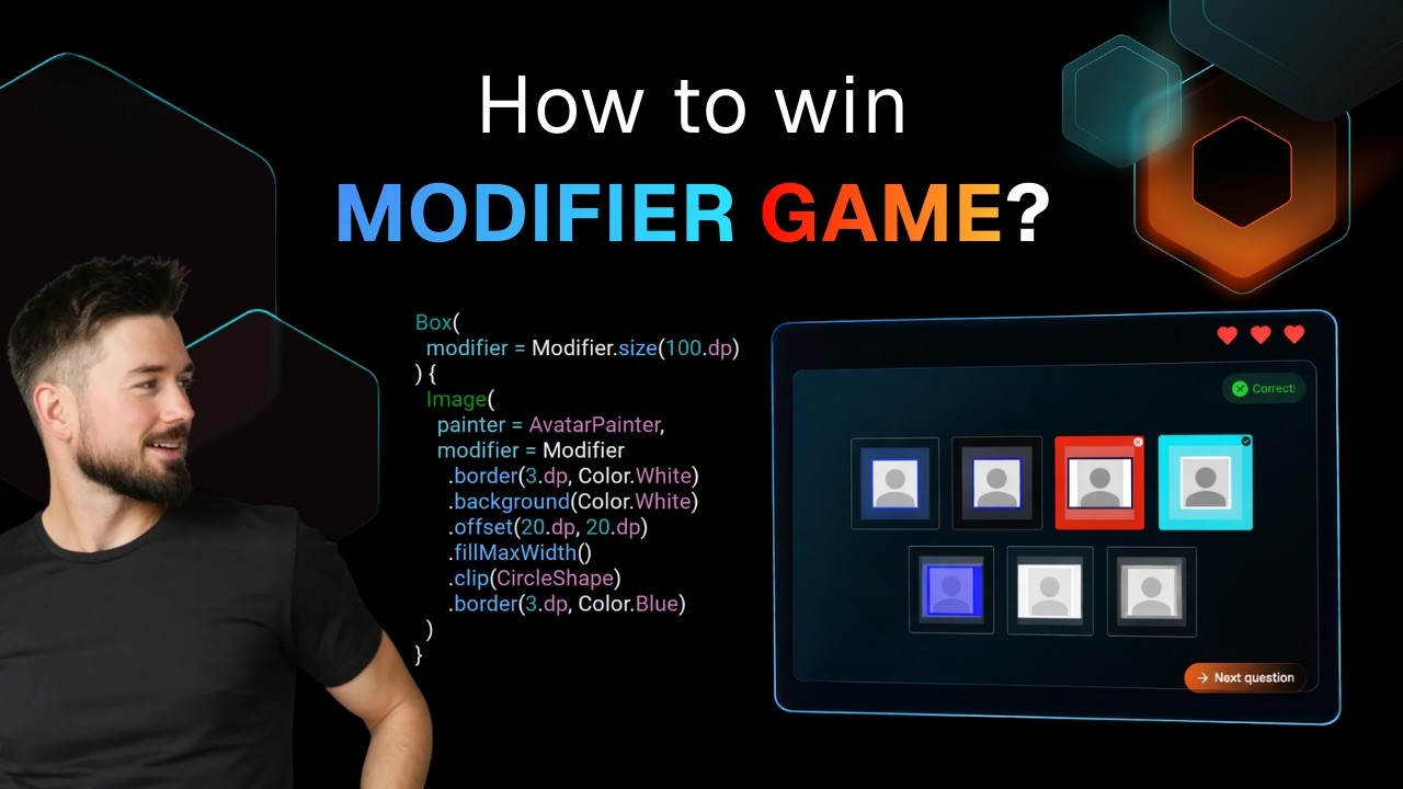 How to win Compose Modifiers game? - YouTube