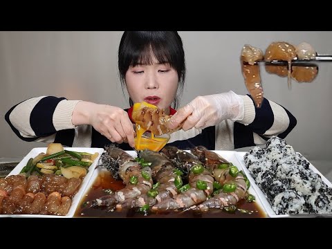 맛있는먹방♡ <strong>딱새우장</strong> 완전 별미에요!!☺️ 킹타이거 새우장, <strong>딱새우장</strong>, 주먹밥, 새우, 새우장, 핵폭탄오이김치, 매운, 먹방. mukbang, spicy, kimchi, ASMR.
