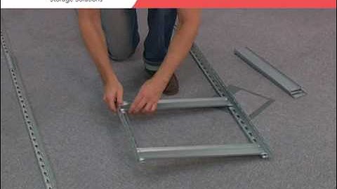 How to assemble STABIL CLASSIC metal shelving by AR Shelving