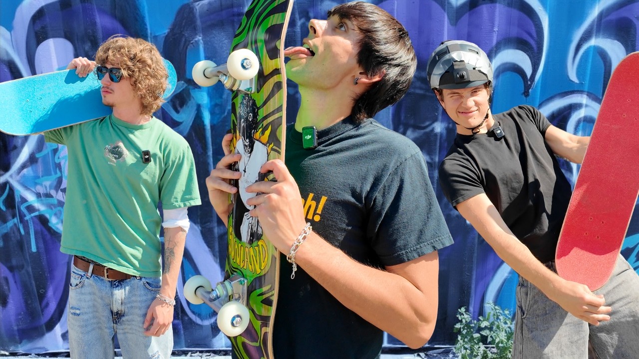 We Became Skateboarders For A Day…