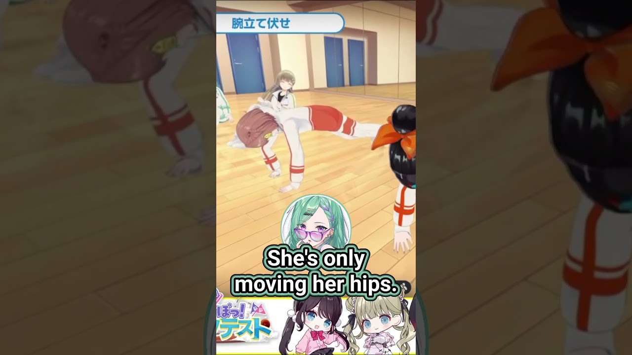 Can Yuuhi do a push-up [Sendo Yuuhi / VSPO Eng Sub]