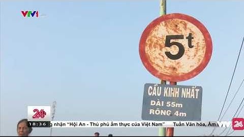 Xe Ép Cọc Làm Sập Cầu Tại Đồng Tháp - Tin Tức VTV24