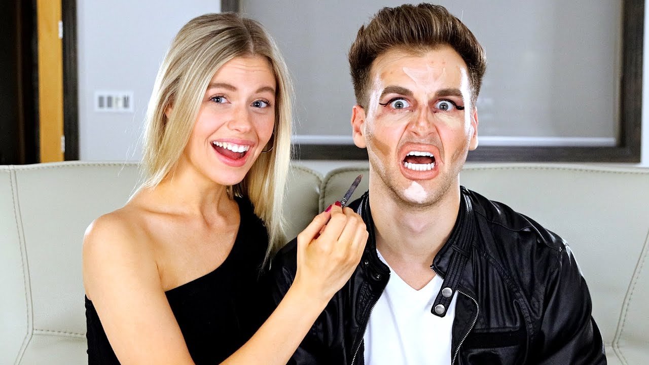 If He Gets It Wrong.. He Has To Wear It (Makeup Challenge)