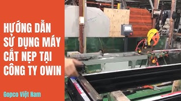 Hướng dẫn sử dụng máy cắt nẹp Bluettoth tại Công ty Owin || LH:0968433000