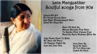 Lata Mangeshkar || Soulful Melodies from 90s || Solos