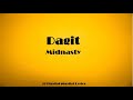 Midnasty - "Dagit" (Daguit) LYRIC 2019