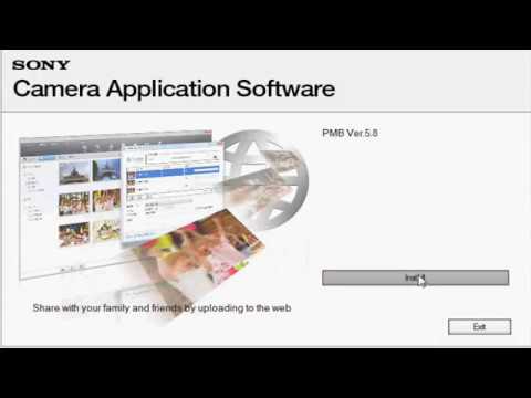 How to Install Picture Motion Browser (PMB) in Windows 7