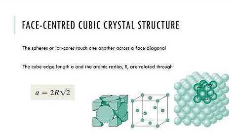 SE4014 Materials Science and Engineering: Lecture 2