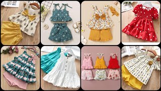 Garmi season Soft frocks designs collection for Baby girls💕 @mariumfashion043 screenshot 1