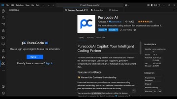 VSCode PureCode AI Smart Coding Assistant & Autocompletion Best Alternative to Github Copilot
