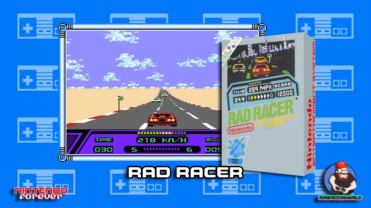 Nintendo Forever: Rad Racer #108 (Zerotwo37) [1er stream] - YouTube