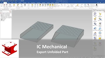 IronCAD Mechanical - Export Unfolded Part