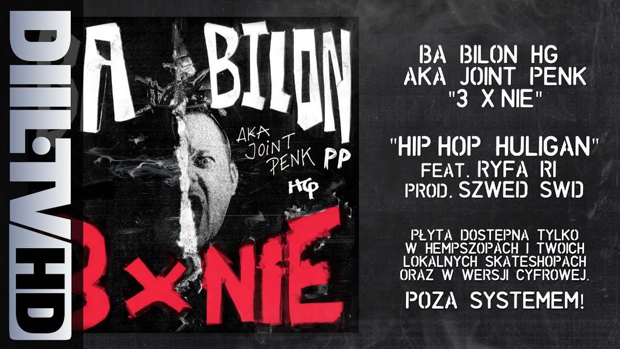 Bilon HG - Hip Hop Huligan feat. Ryfa Ri (prod. Szwed SWD) [DIIL.TV]