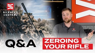 Vragen en antwoorden: Uw geweer op nul zetten met een geluiddemper