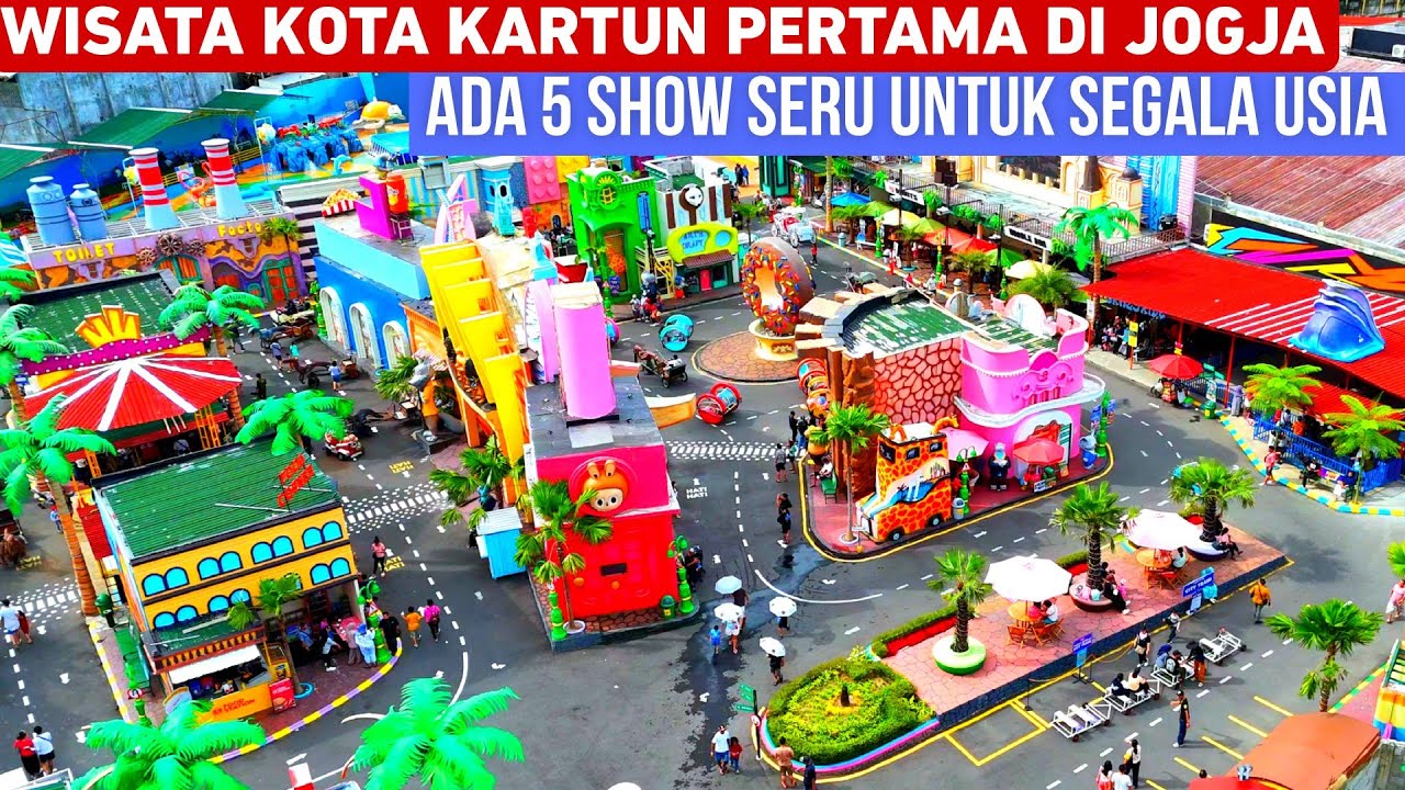 IBARBO PARK JOGJA 2025‼️WISATA JOGJA TERBARU HITS DAN VIRAL BERTEMA KARTUN COCOK UNTUK SEGALA USIA‼️