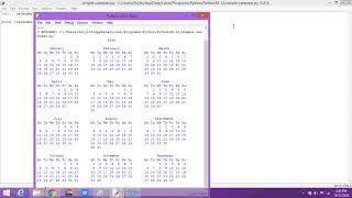 How to create a simple and very easy calendar app in python | THE KINGS OF CODING.