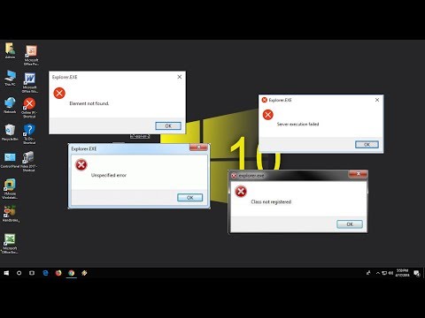 Video: Cara Memperbaiki Ralat Aplikasi Explorer.exe