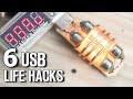 6 USB Gadgets and DIY Life Hacks