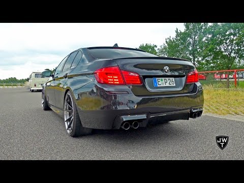LOUD Modified BMW M5 F10s! REVS, Accelerations & More SOUNDS!