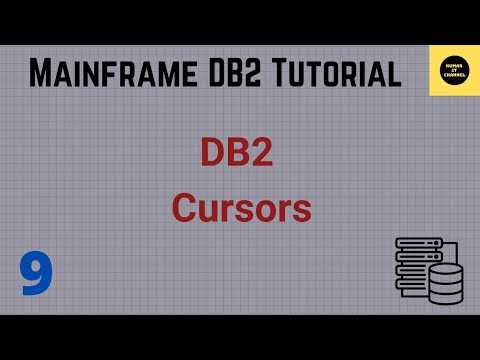 Cursors in DB2 - Mainframe DB2 Tutorial - Part 9