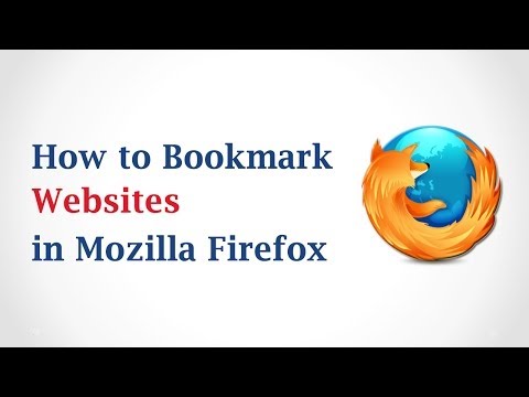 How to Bookmark a Page in Mozilla Firefox