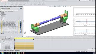 U-Joint Subcase: 0° Both sides in SOLIDWORKS