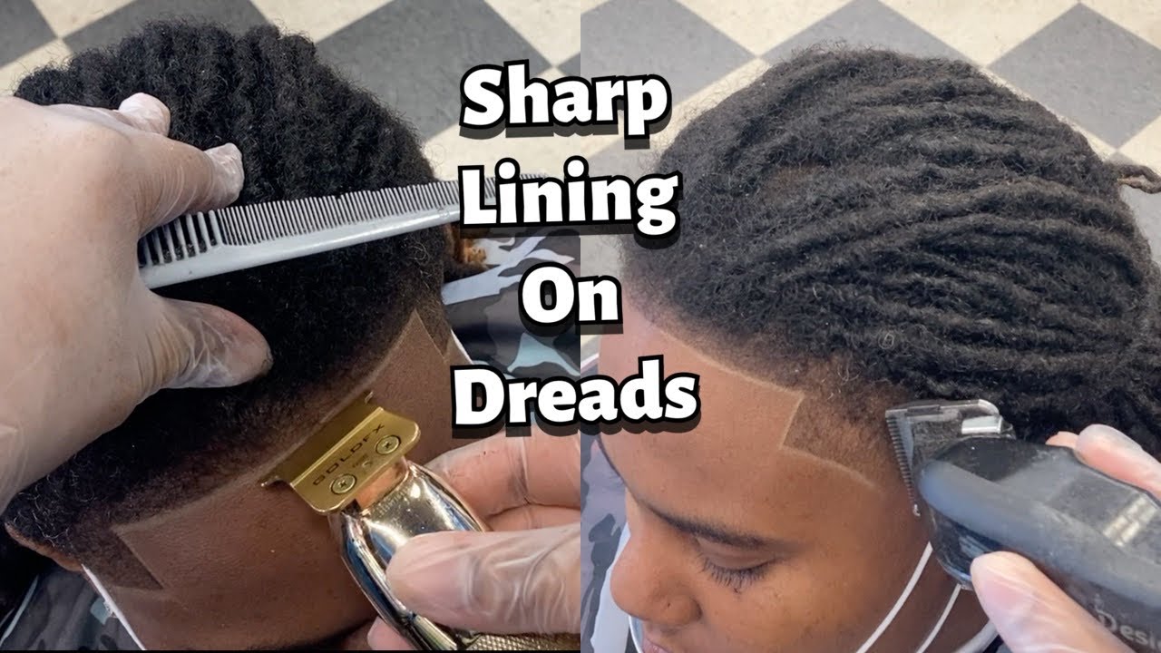 🚨💎Sharp lining on dreads💎🚨 - YouTube