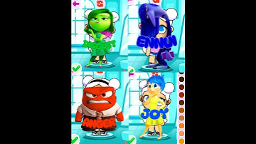 DISGUST, ENNUI, ANGER and JOY / Inside Out 2 /Avatar world 🤪🥰. #avatarworld #insideout2
