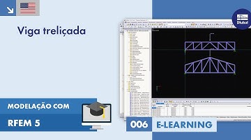 [EN] Modelação com o RFEM 5 | 006 treliças