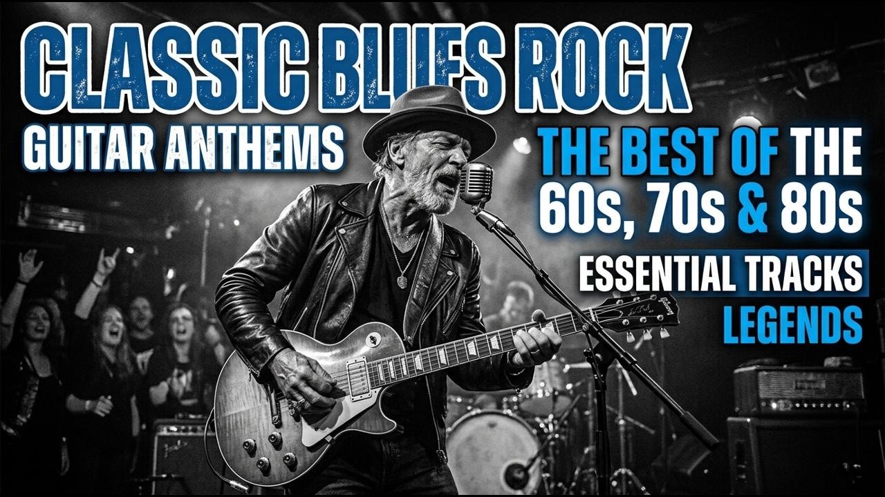Jimi Hendrix, SRV, ZZ Top, Led Zeppelin, ACDC 🎸🔥 Classic Blues